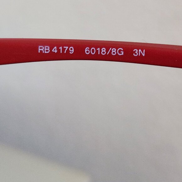 Ray-ban Sunglasses RB4179M Liteforce in Matte Red with Gray gradient (NEW) - Picture 2 of 11